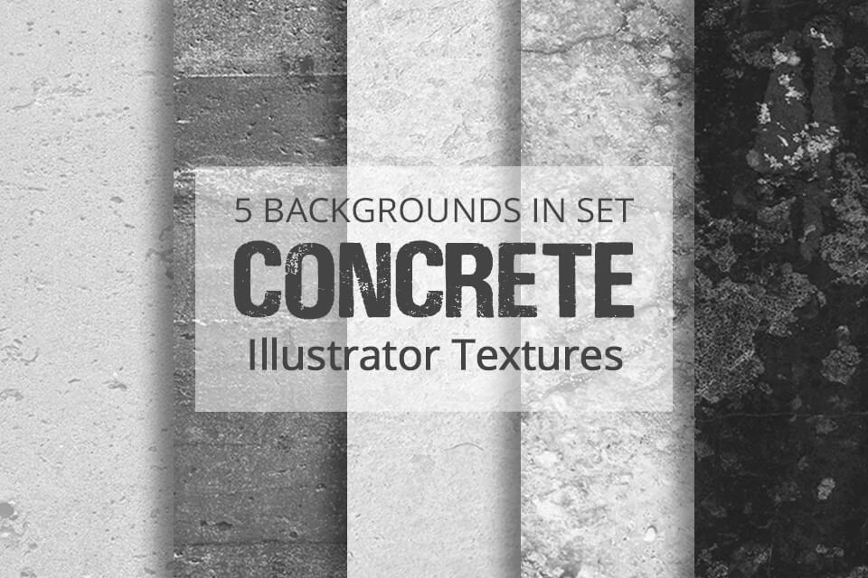 concrete illustrator texture set