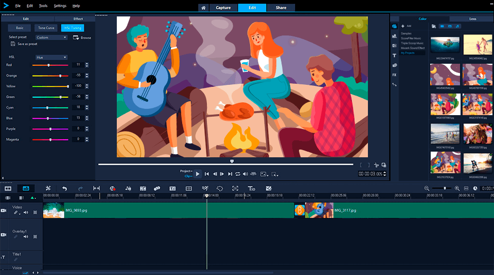 сorel video studio pro video cartoonizer software