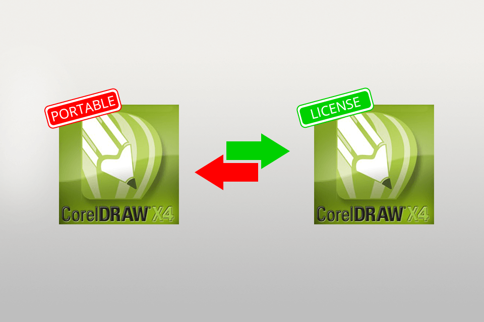 coreldraw portable or license