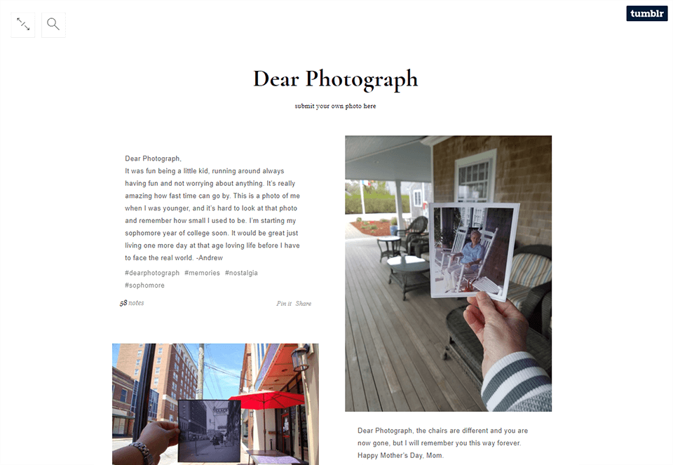 dear photograph tumblr photography