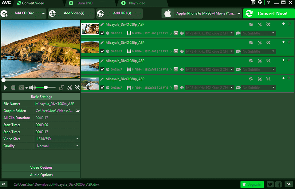 download any video downloader interface