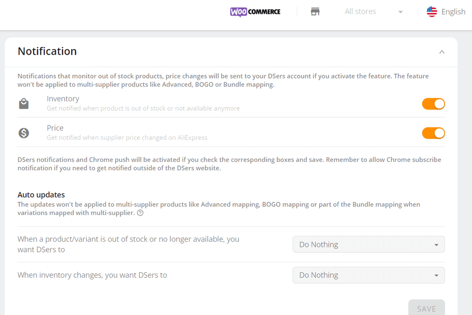 sellbrite inventory management software interface