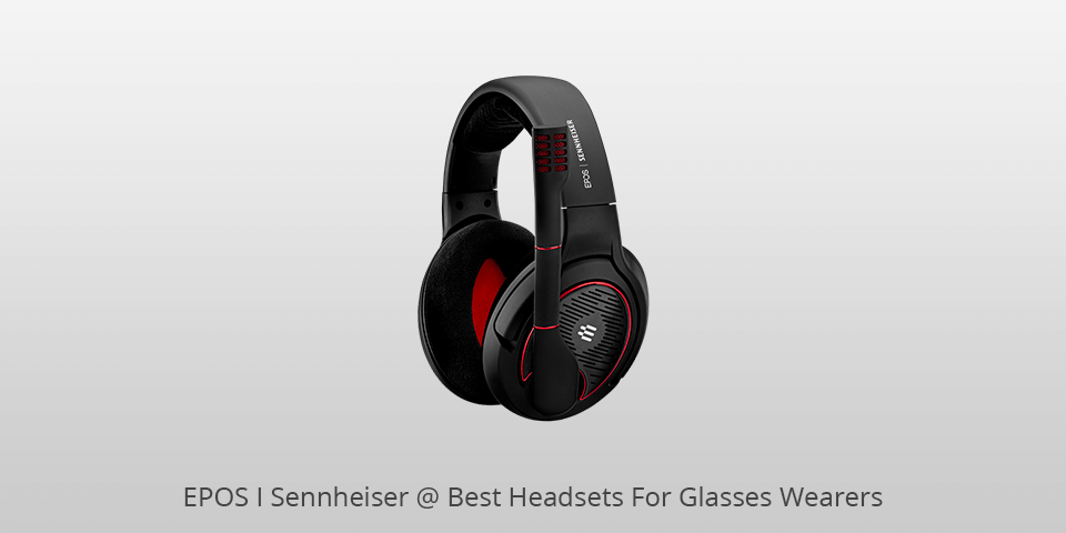 epos i sennheiser headset for glasses wearers