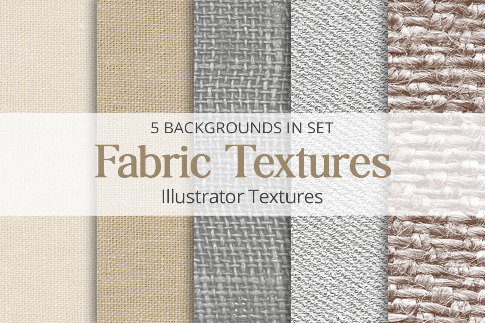 fabric illustrator texture set