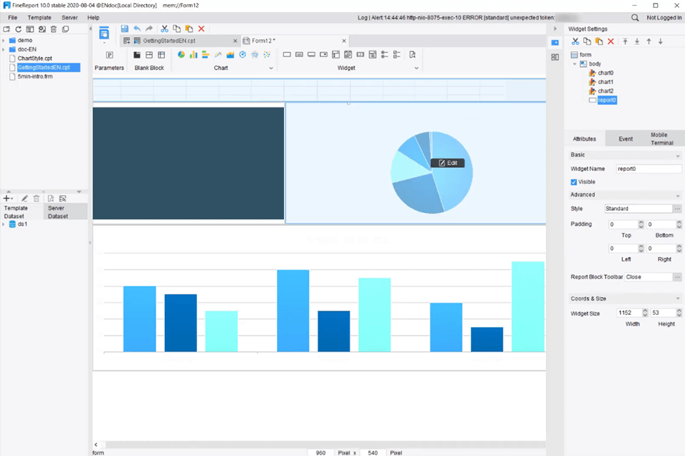 finereport interface