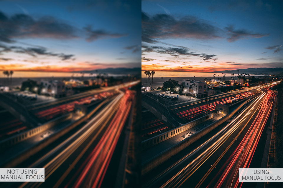 focusing forlong exposure photography