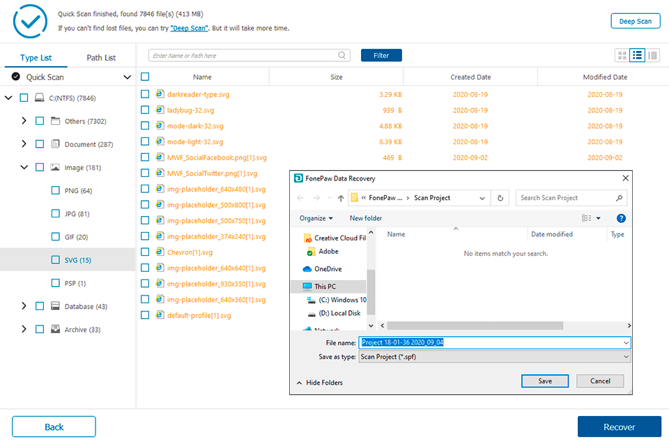 fonepaw data recovery partition recovery