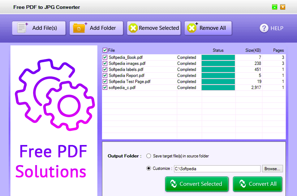 free pdf solutions pdf to jpg converter interface