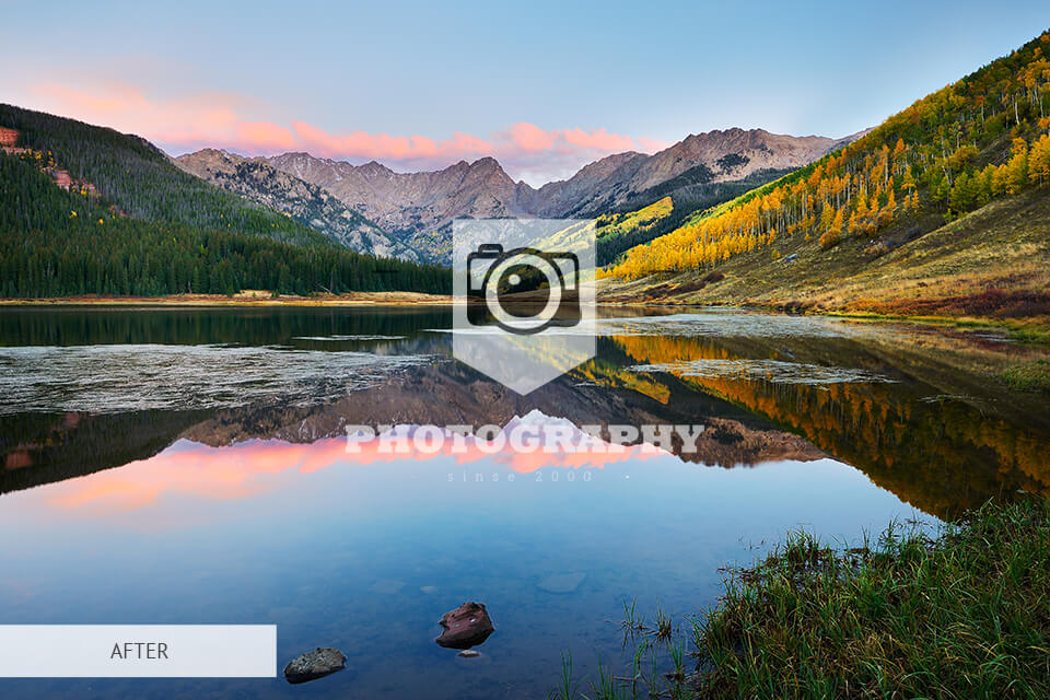 freebie for making a watermark logo center