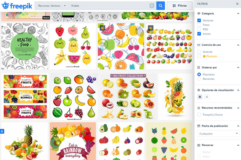 freepik paginas de vectores