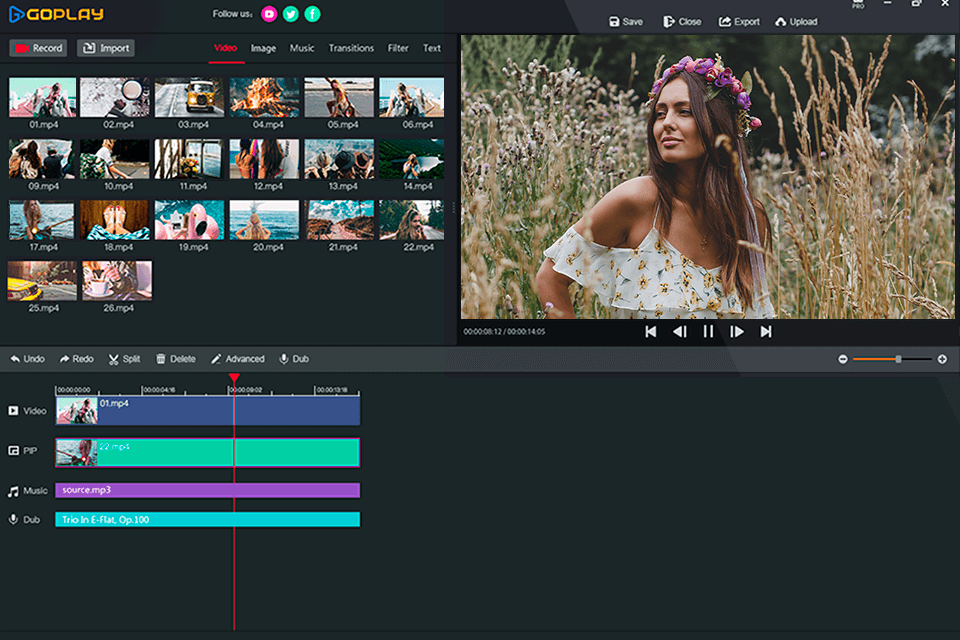go play editor download interface