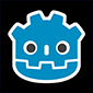 godot engine game making software logo