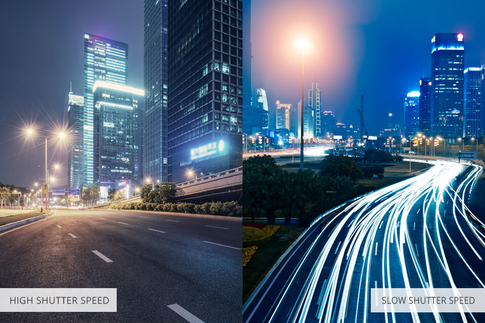 golden hour photography high vs slow shutter speed