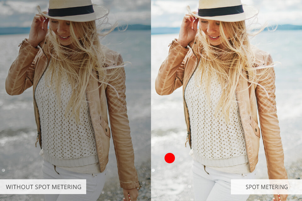 golden hour photography use spot metering