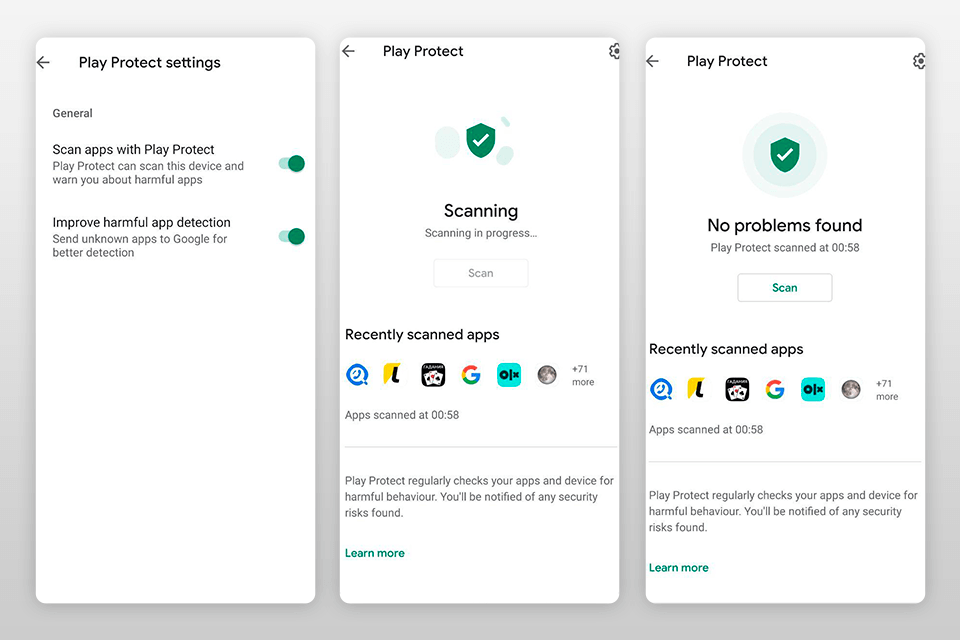 google play protect best android antivirus app
