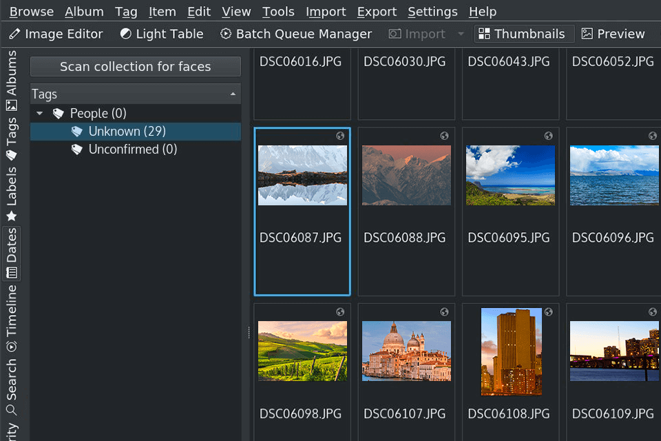 grouping how to organize photos