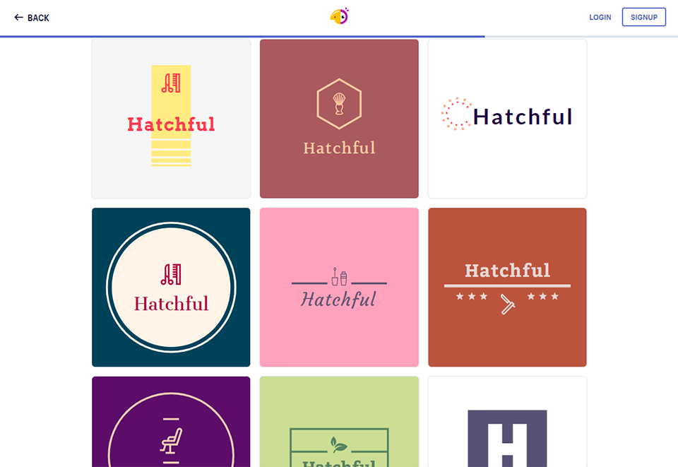 hatchful shopify mejor interfaz de creador de logos gratis