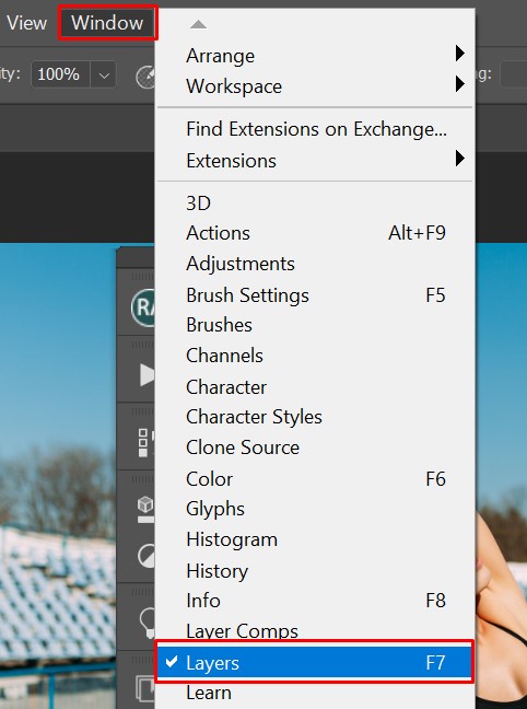 how to merge layers in photoshop layers panel