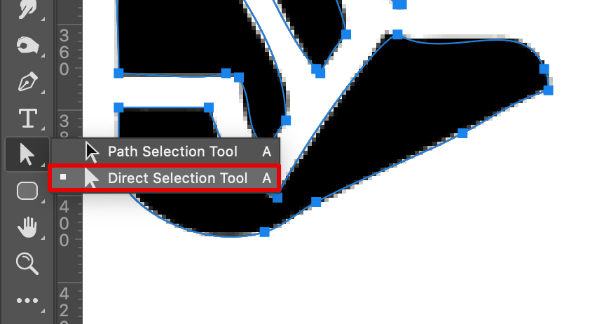 how to vectorize an image in photoshop direct selection tool
