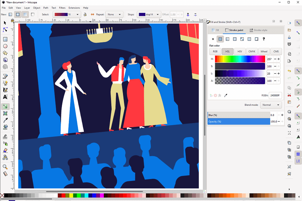 inkscape coreldraw alternative interface
