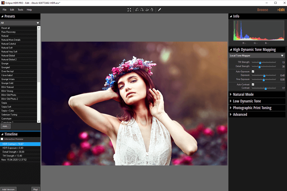 inpixio eclipse hdr effects