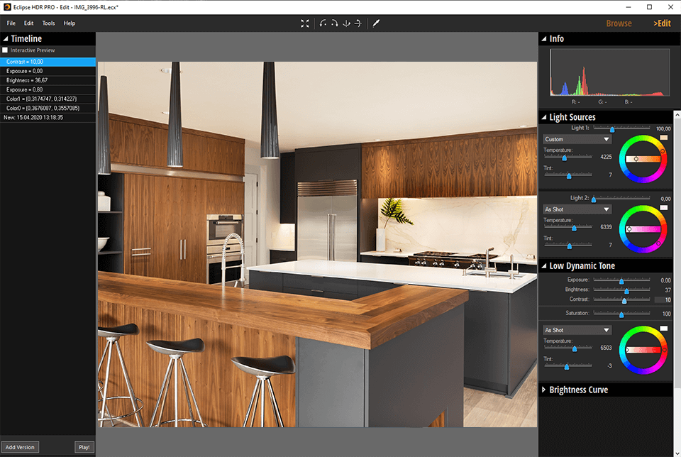 inpixio eclipse hdr light sources