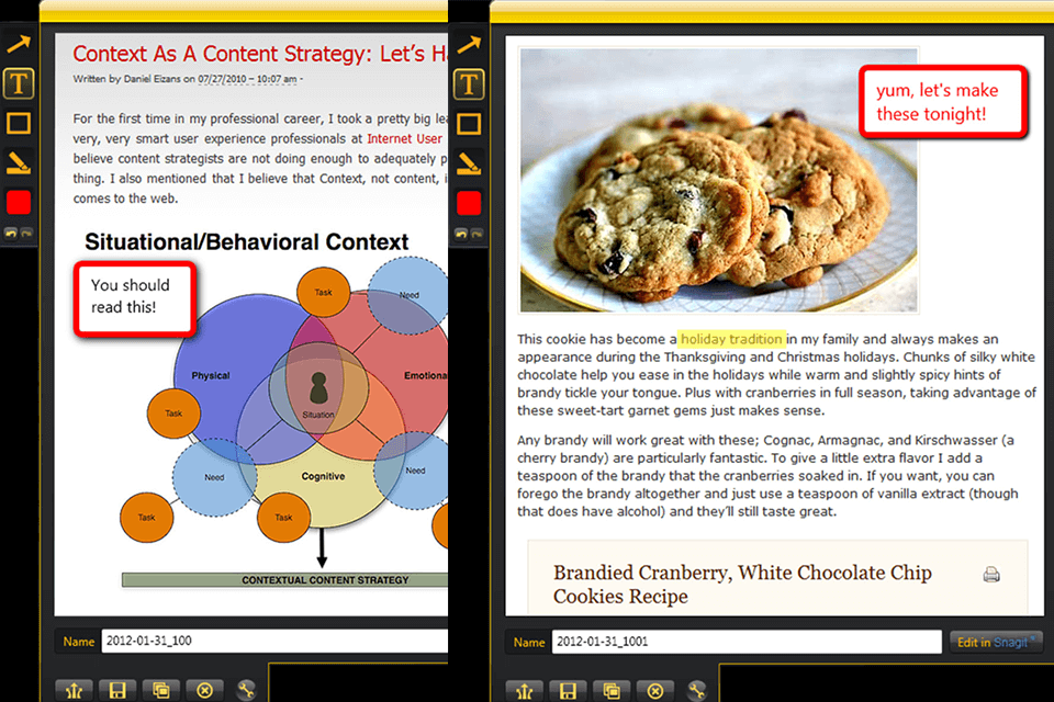 jing free snipping tool interface