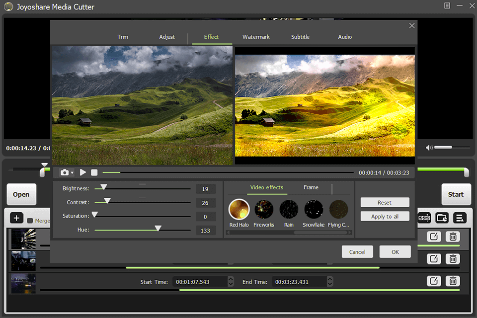 joyoshare media cutter video editing