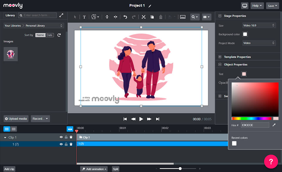 moovly video cartoonizer software