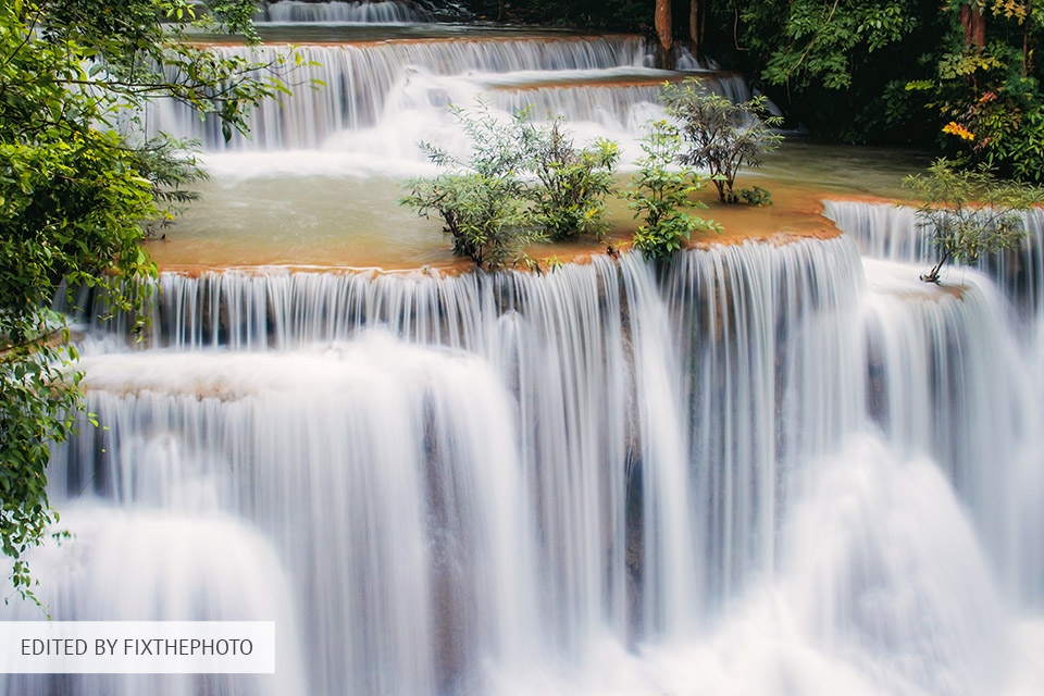 motion picture of water