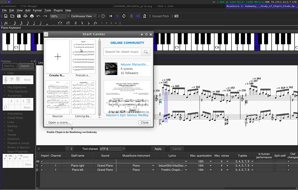 musescore 3 music transcription software