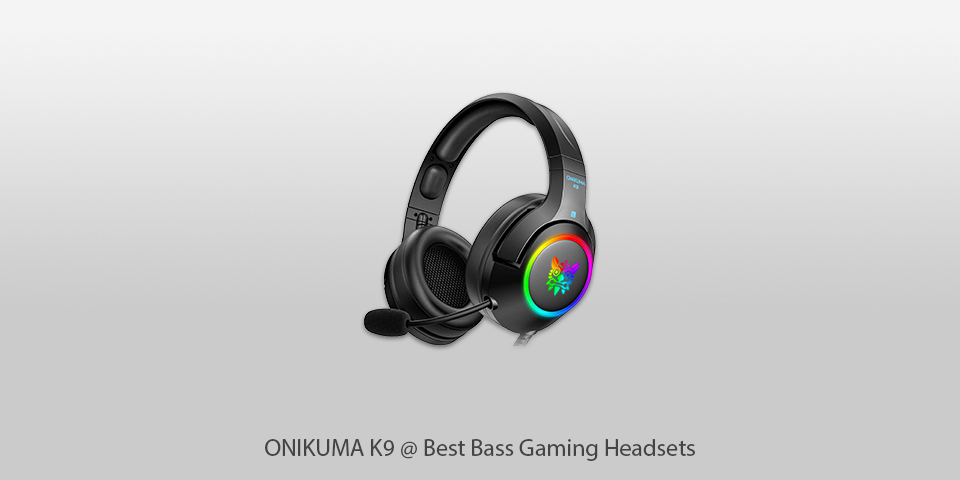 onikuma k9 bass gaming headset
