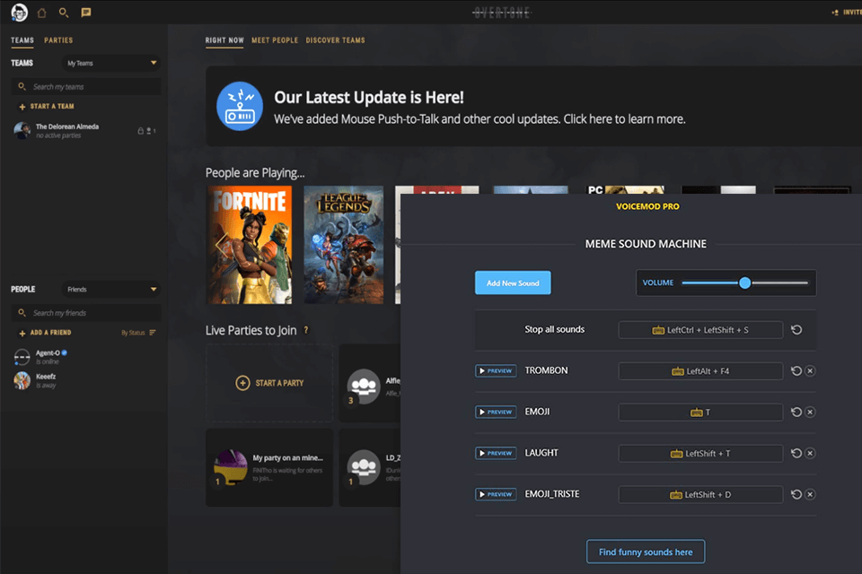 overtone voice chat app