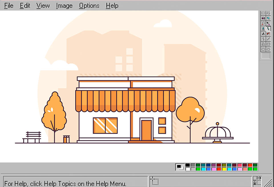 paint 98 microsoft paint alternative interface