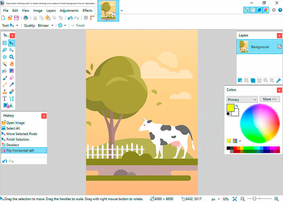 paint.net microsoft paint alternative interface