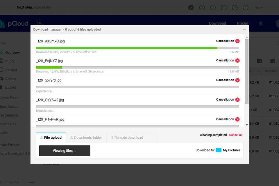 pcloud dropbox alternative