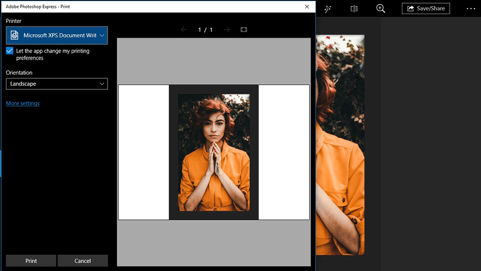 photoshop express interface