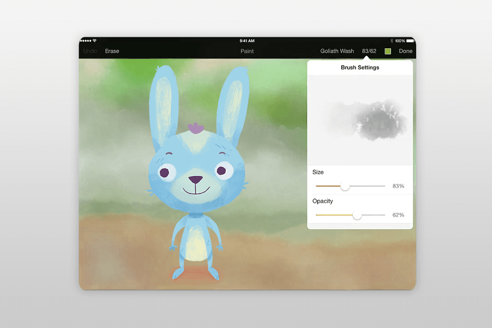 pixelmator drawing app for ipad interface