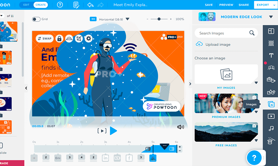 powtoon video cartoonizer software