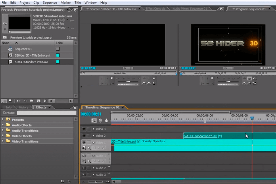 premiere pro 2.0 version interface