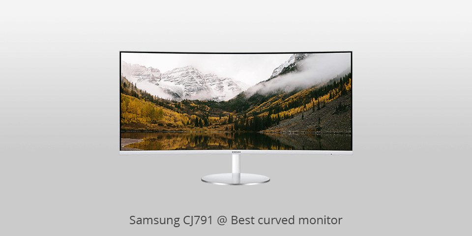 topcurved qled monitor for gaming