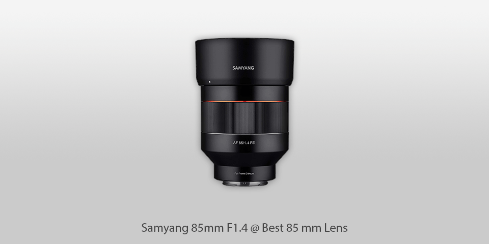 samyang 85 mm weather sealed lens