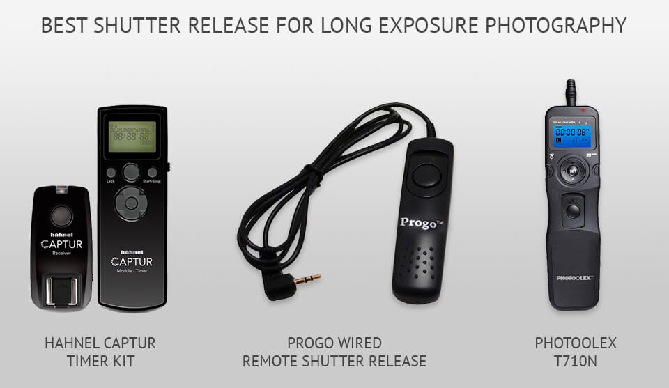 shutter release for long exposure photography