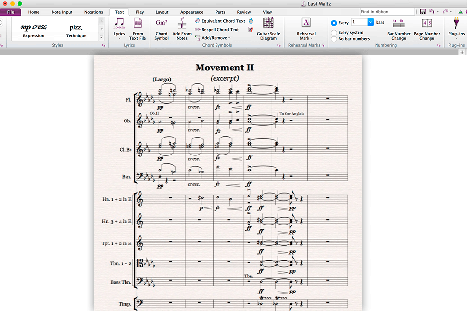 sibelius music transcription software