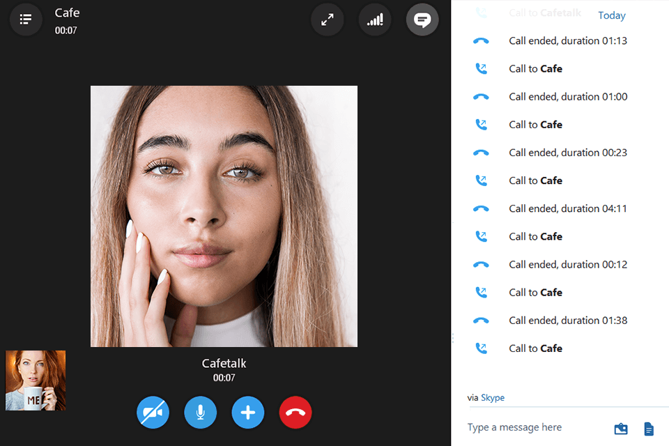 skype voice chat app