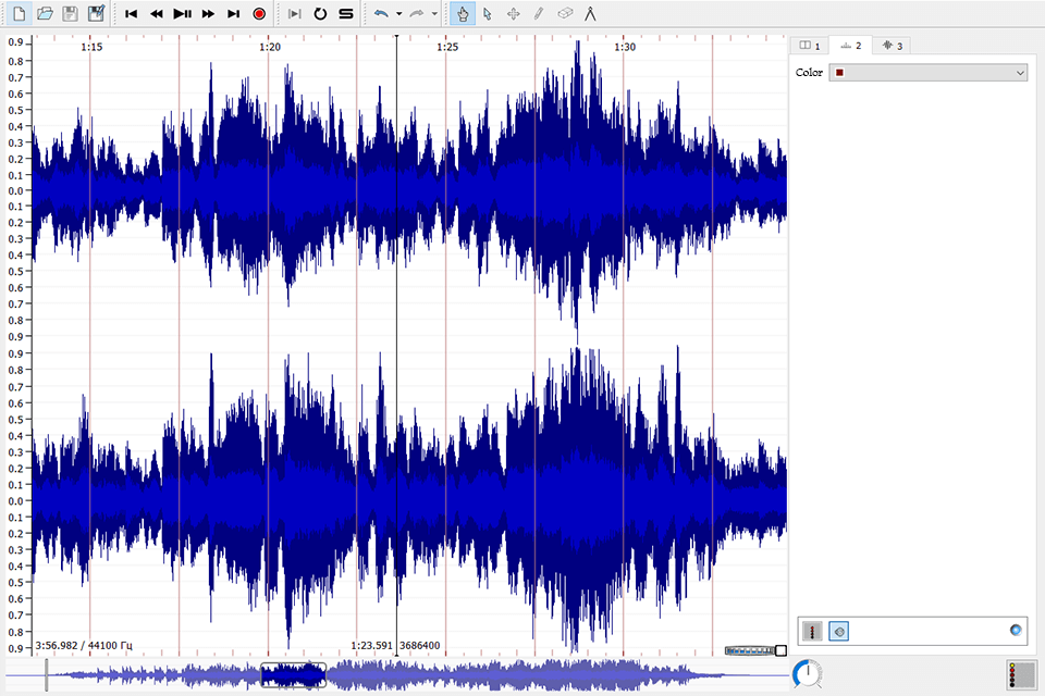 sonic visualiser music visualizer interface