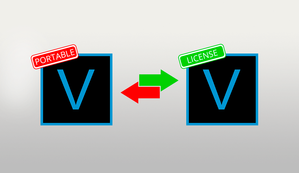 sony vegas portable or license version