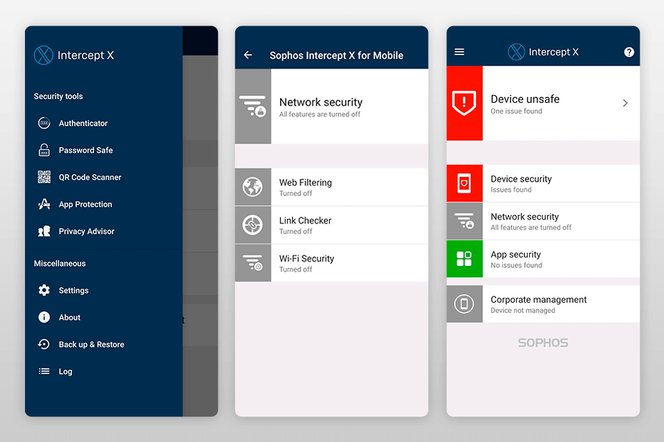 sophos intercept x best android antivirus app