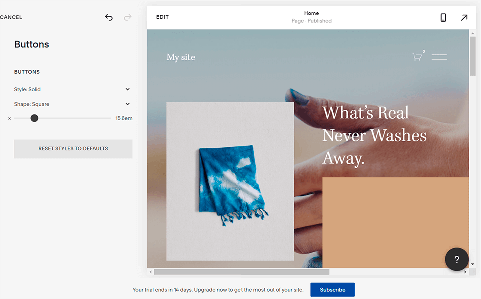 squarespace interface adobe muse replacement
