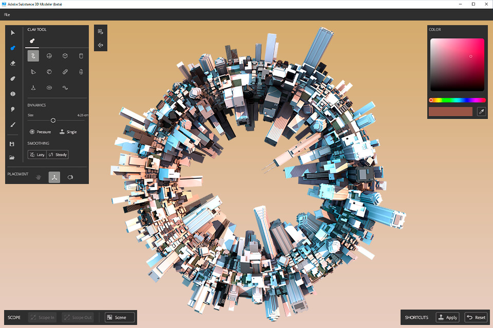 substance 3d modeler 3d modeling software for unity interface